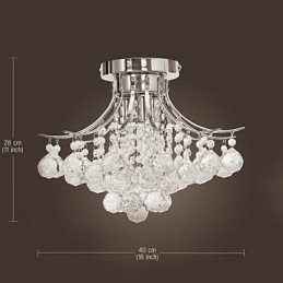 Kronleuchter Modern Kristall 3 Lichter