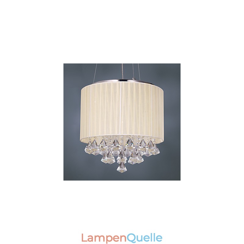 Elegante Kristall-Pendelleuchte mit 4 Lichtern