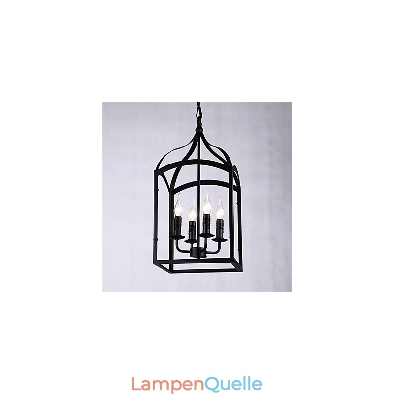 Moderne zeitgenössische traditionelle klassische rustikale Lodge Retro Laterne Country Globe Mini Stil Metall Pendelleuchte