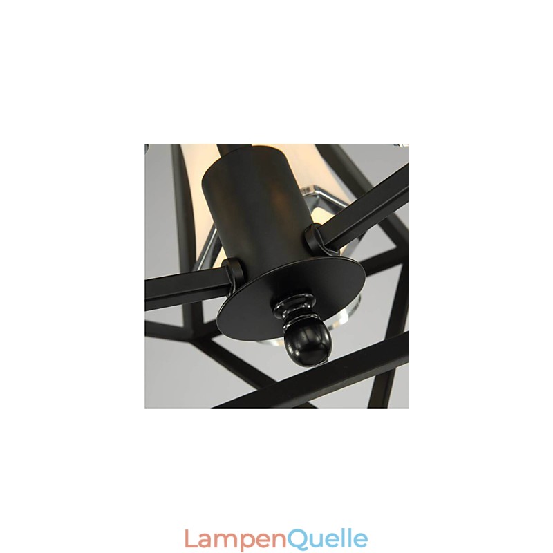 Pendelleuchten 3 Lichter Country Outdoor Metall