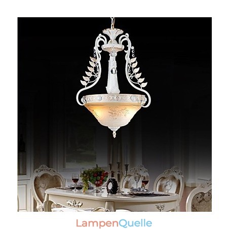 Weiß Anhänger Zwei Lichter Muster Glas Schatten Hand Vergoldet Europäischen Retro Weiß Anhänger Zwei Lichter Muster Glas Schatten Hand Vergoldet Europäischen Retro