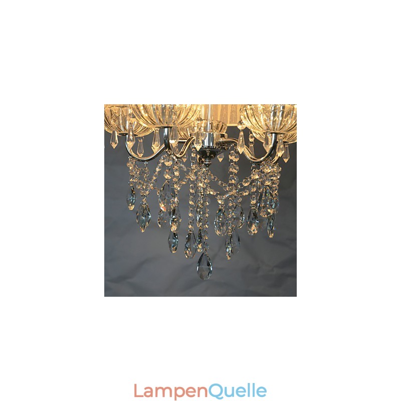 Dainty Chic 5 Lichter Pendelleuchte Muster mit Blüte