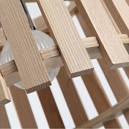 Pendelleuchten Mini-Stil Modern Zeitgenössisch Holz