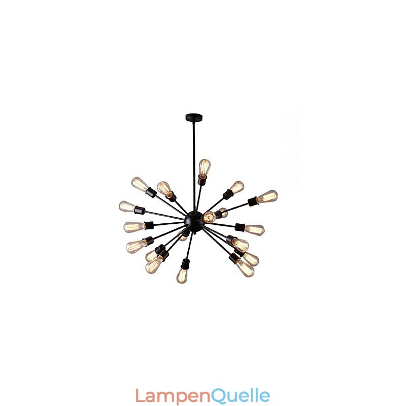 Moderne Pendelleuchte mit 20 Lichtern und radialer Funktion