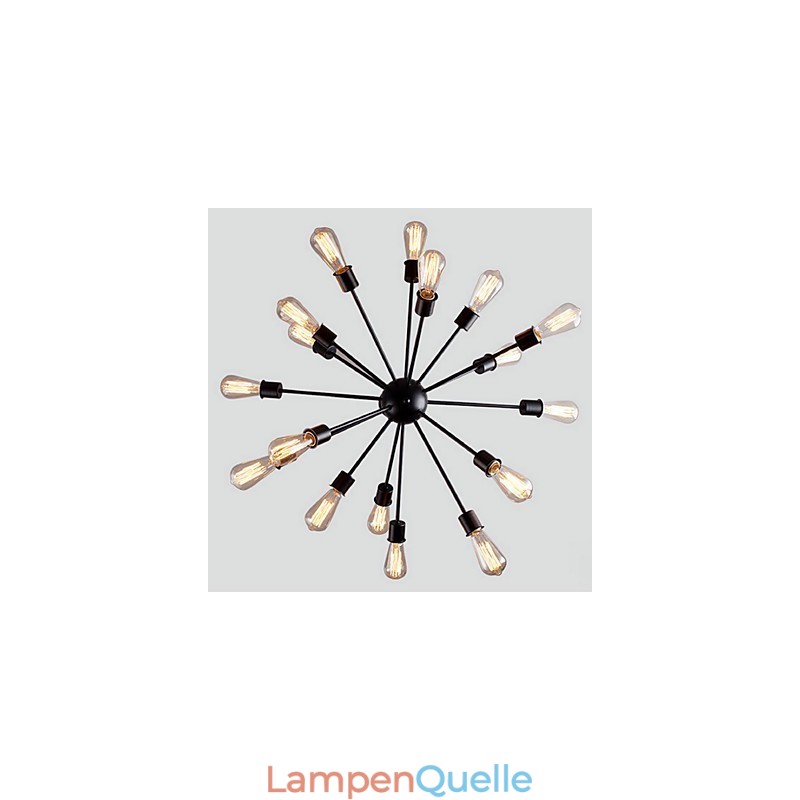 Moderne Pendelleuchte mit 20 Lichtern und radialer Funktion