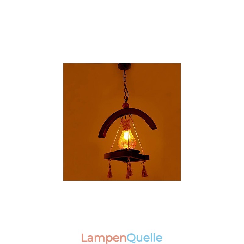 Americange Massivholz Pendelleuchte