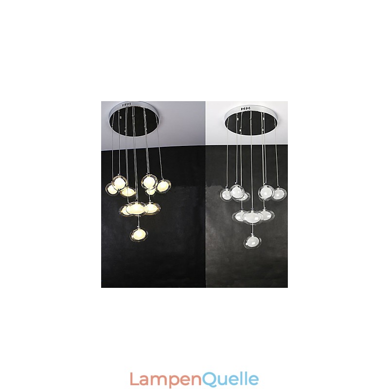 Moderne, schlichte Lampen und Laternen