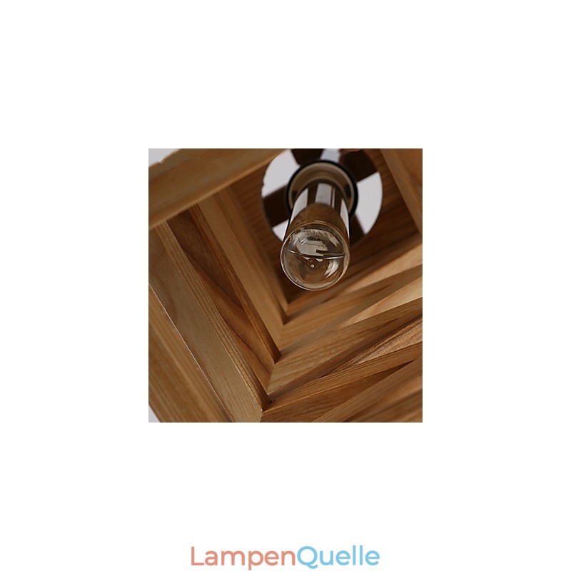 Pendelleuchten Country Holz Bambus