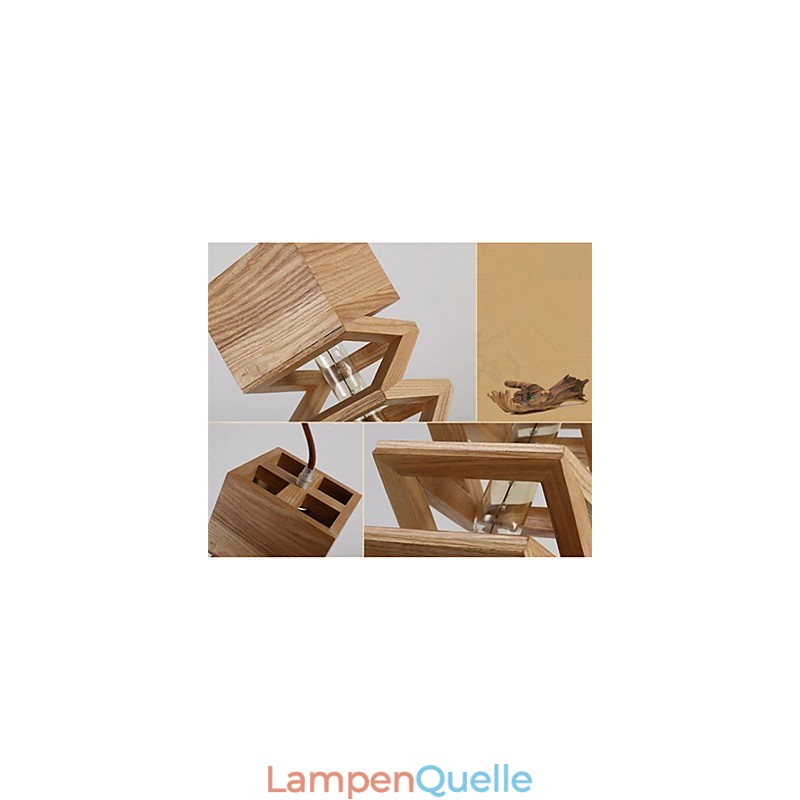 Pendelleuchten Country Holz Bambus