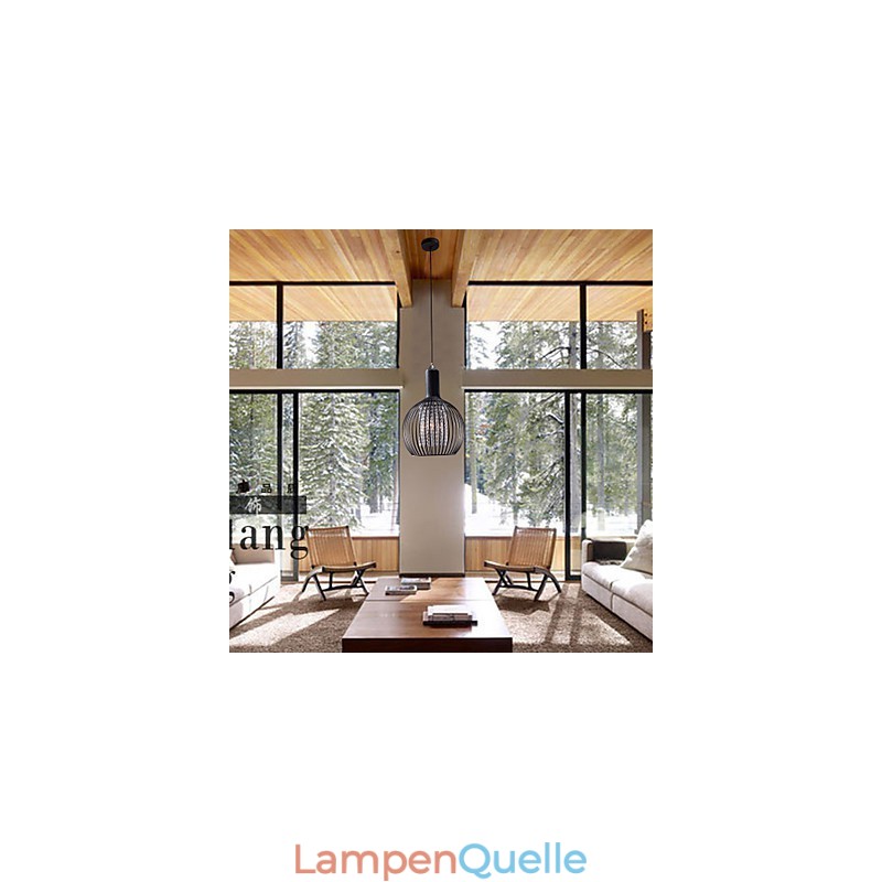 Moderne zeitgenössische Laterne Kristall Mini Stil galvanisierte Pendelleuchte