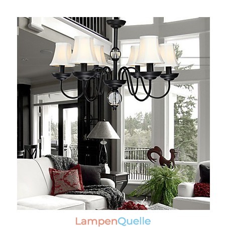 Moderner zeitgenössischer Kronleuchter aus Metall