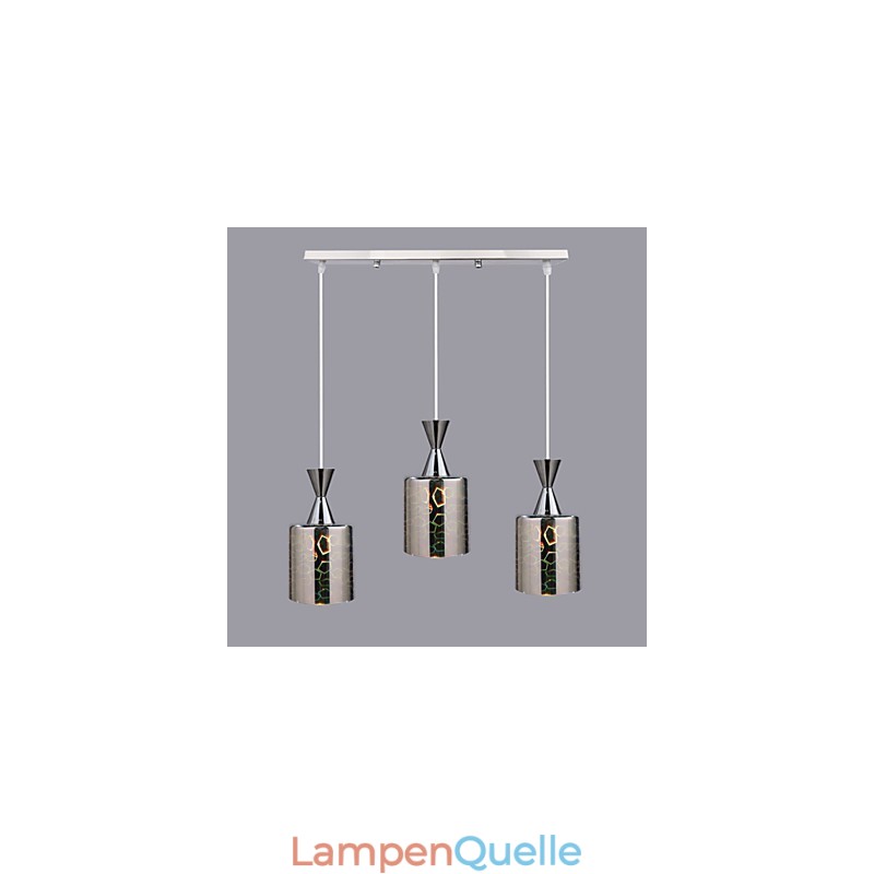 Traum Lasergravur Verchromte Lampe 3 Gerade