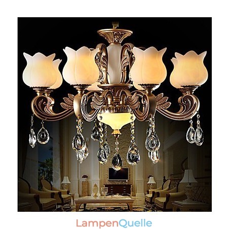 Europäische Kristall-Pendelleuchte und luxuriöse Lampe Europäische Kristall-Pendelleuchte und luxuriöse Lampe