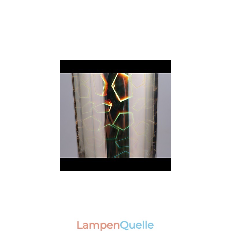 Traum Lasergravur Chrom Lampe 3 Gerade
