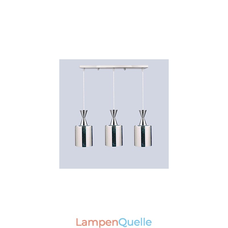 Traum Lasergravur Chrom Lampe 3 Gerade