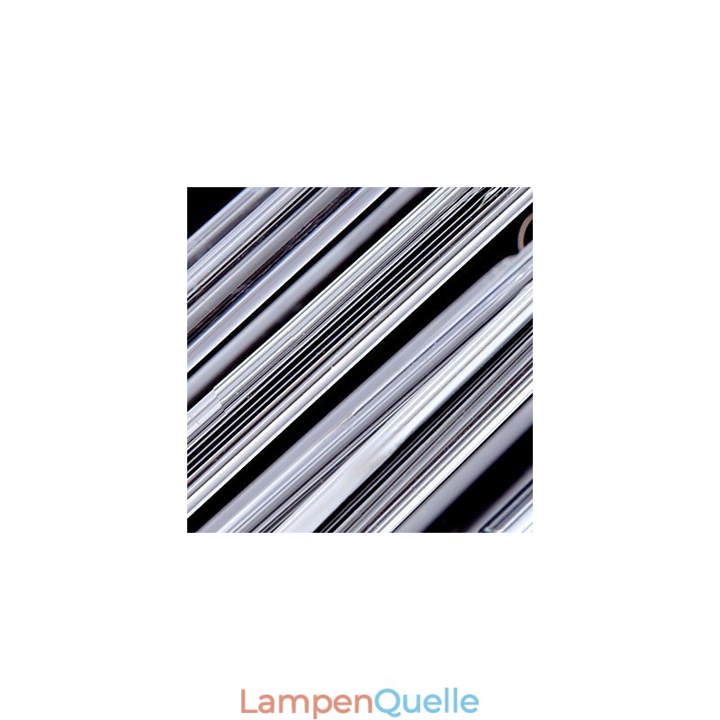 Moderne Pendelleuchte mit 3 Lichtern und Glasstab