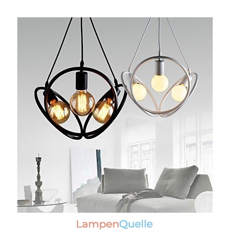 3 Lichter Kronleuchter Pendelleuchte Traditionell Klassisch Retro Metall 3 Lichter Kronleuchter Pendelleuchte Traditionell Klassisch Retro Metall