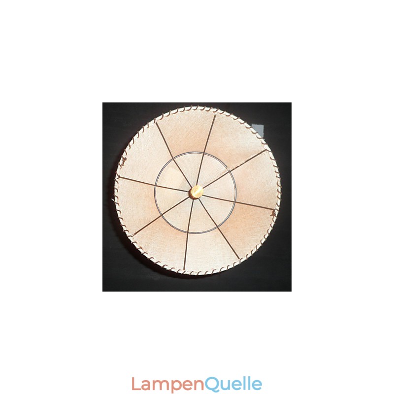 Pendelleuchte im nordamerikanischen Retro-Stil mit 1 Licht und Stoffschirm