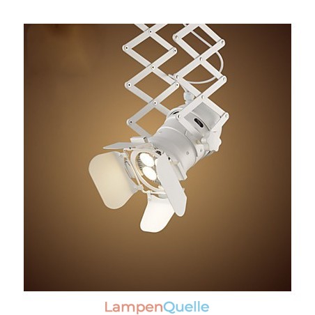 Retro Mini Stil Malerei Metall Pendelleuchte Garage