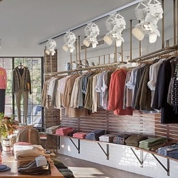 Retro Mini Stil Malerei Metall Pendelleuchte Garage