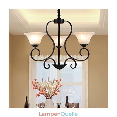 3 Lichter Retro Kronleuchter Country Metall 3 Lichter Retro Kronleuchter Country Metall