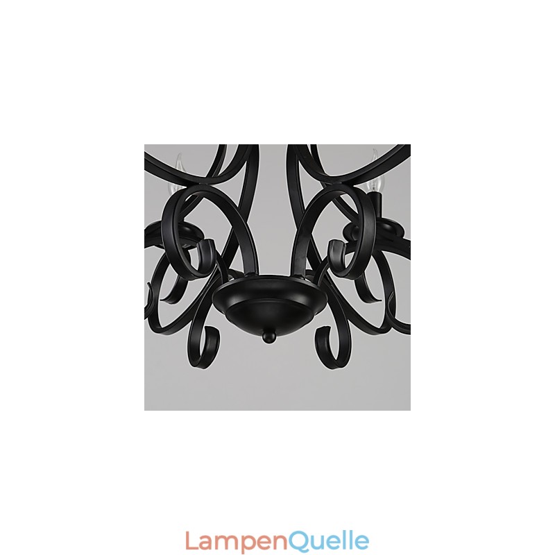 3 Lichter Retro Kronleuchter Country Metall