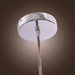 Moderne Pendelleuchte aus Aluminium mit 7 Lichtern