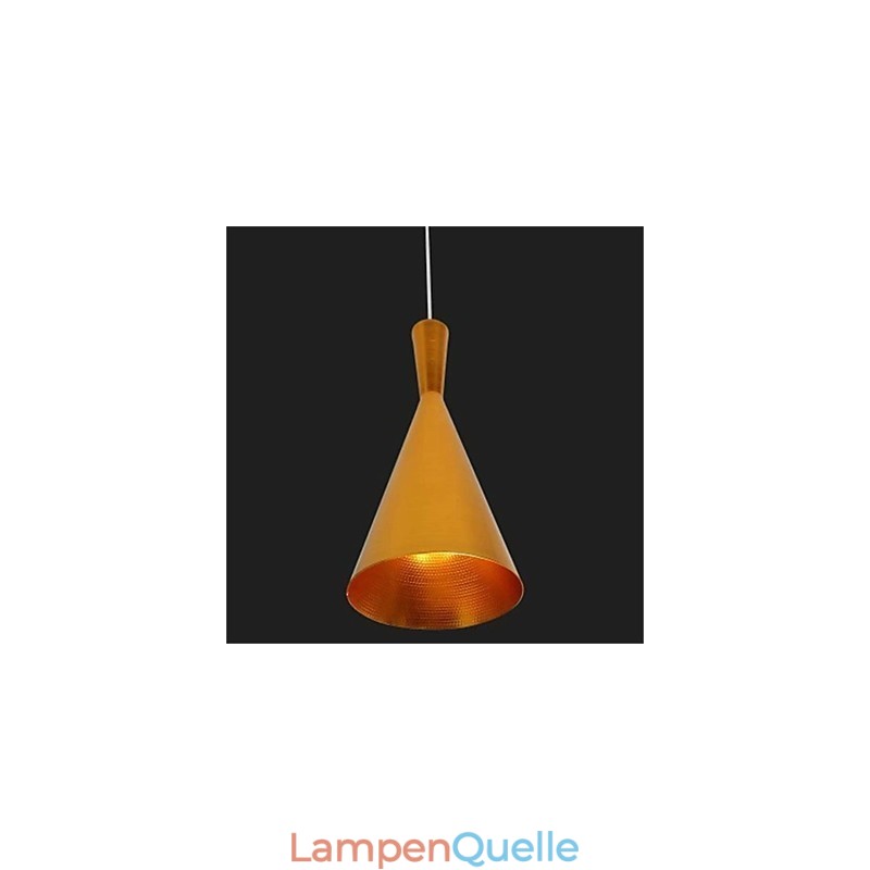Americange Gold 3-Kopf-Aluminium-Tischanhänger