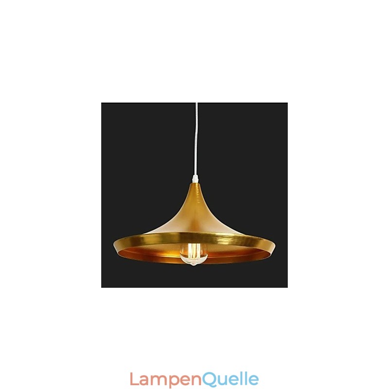 Americange Gold 3-Kopf-Aluminium-Tischanhänger