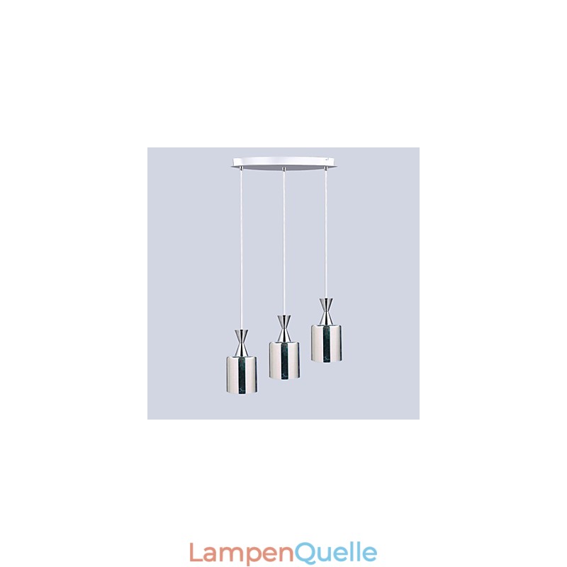Traumhafte Lasergravur-Lampe mit verchromter Oberfläche
