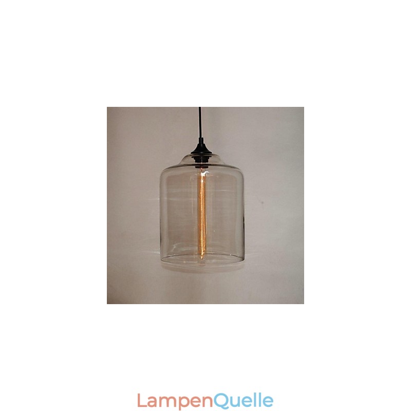Flaschendesign-Anhänger 1 Licht Prägnante Eisenmalerei