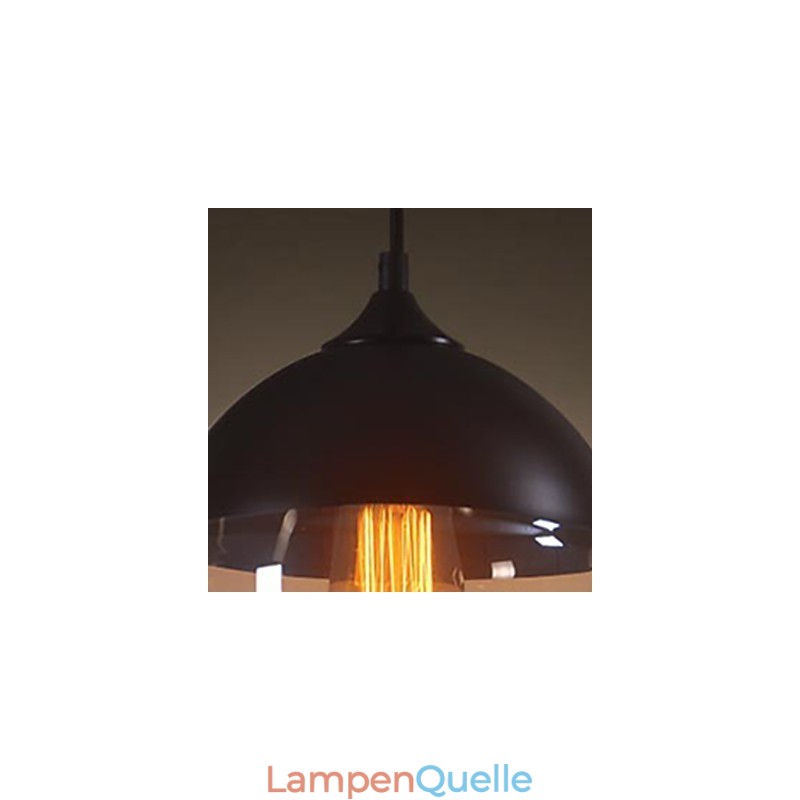 WestMenLights Moderne Vintage-Deckenpendelleuchte aus Glas, 200 mm Durchmesser