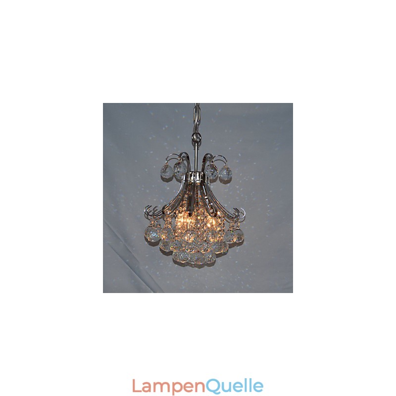 Moderne zeitgenössische Kristall Mini Stil Galvanisierte Kronleuchter Pendelleuchte