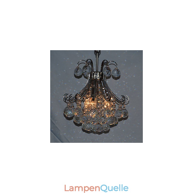 Moderne zeitgenössische Kristall Mini Stil Galvanisierte Kronleuchter Pendelleuchte