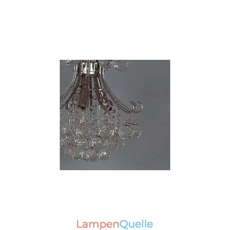 Moderne zeitgenössische Kristall Mini Stil Galvanisierte Kronleuchter Pendelleuchte