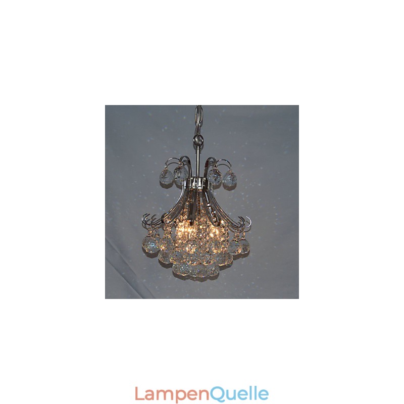 Moderne zeitgenössische Kristall Mini Stil Galvanisierte Kronleuchter Pendelleuchte