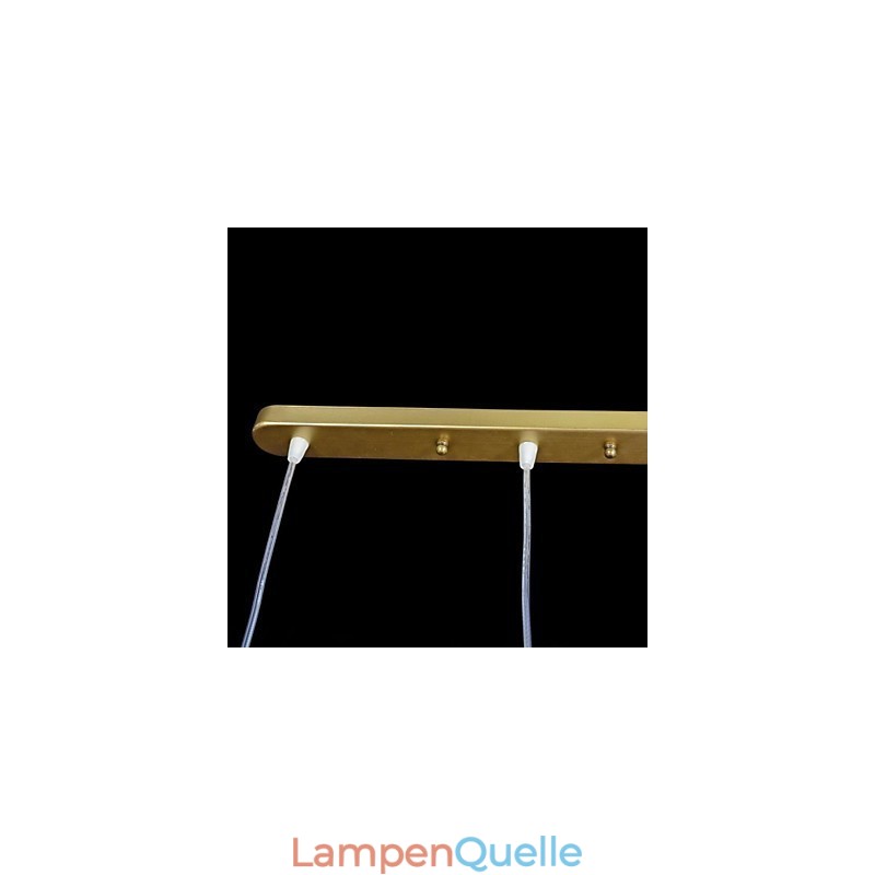 Bronze Anhänger Drei Lichter Muster Glas Schatten Europäischen Retro Klassische
