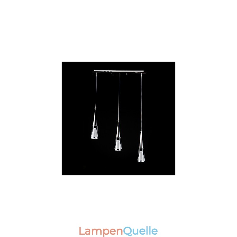 3 Lichter Pendelleuchte Modern Zeitgenössisch Metall