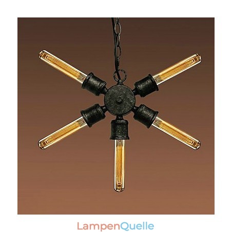 Pendelleuchte aus Metall im Retro-Stil Pendelleuchte aus Metall im Retro-Stil
