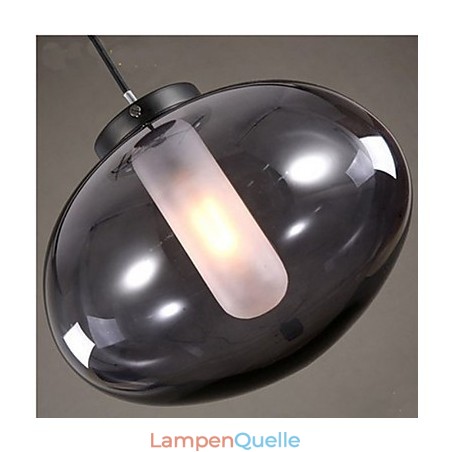 Moderne, schlichte Glaslampen