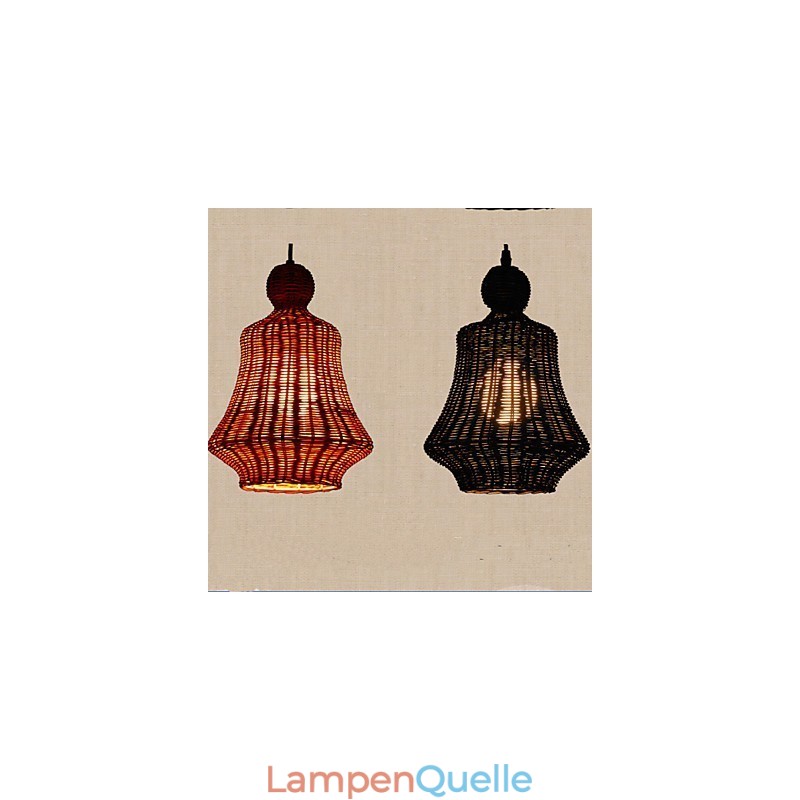 Kronleuchter aus Hyazinthenrattan