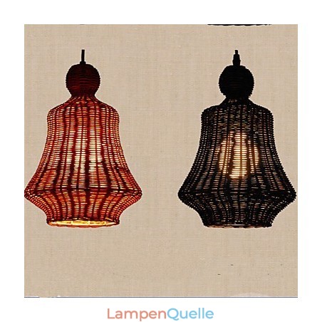 Kronleuchter aus Hyazinthenrattan