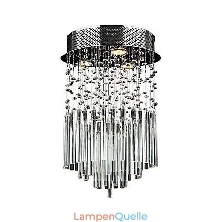 Moderne zeitgenössische Kristall galvanisierte Metall Flush Mount Moderne zeitgenössische Kristall galvanisierte Metall Flush Mount
