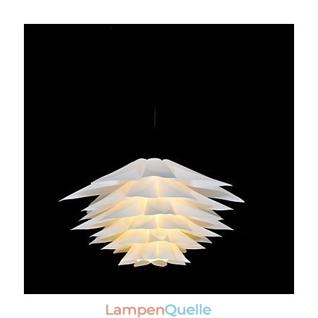 Moderne Pendelleuchte mit zeitgenössischer Malerei Moderne Pendelleuchte mit zeitgenössischer Malerei