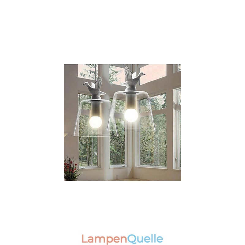 Amerikanischen Stil Retro Kreative Single Head Glas lampe die Nordic Cafe