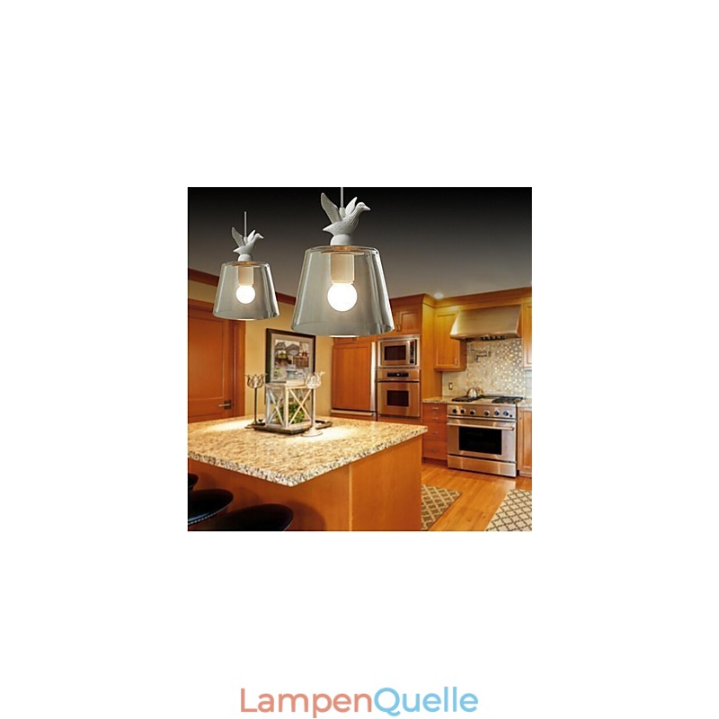 Amerikanischen Stil Retro Kreative Single Head Glas lampe die Nordic Cafe