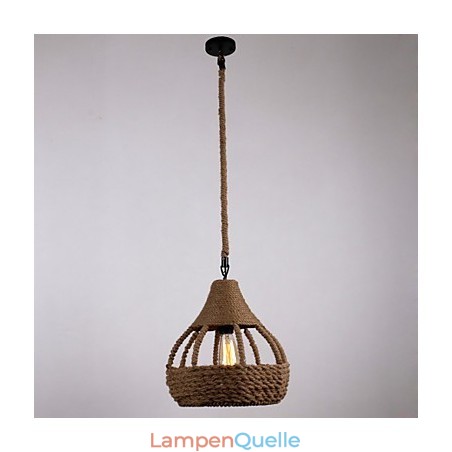 Rope 1-flammige Pendelleuchte Country Rope 1-flammige Pendelleuchte Country