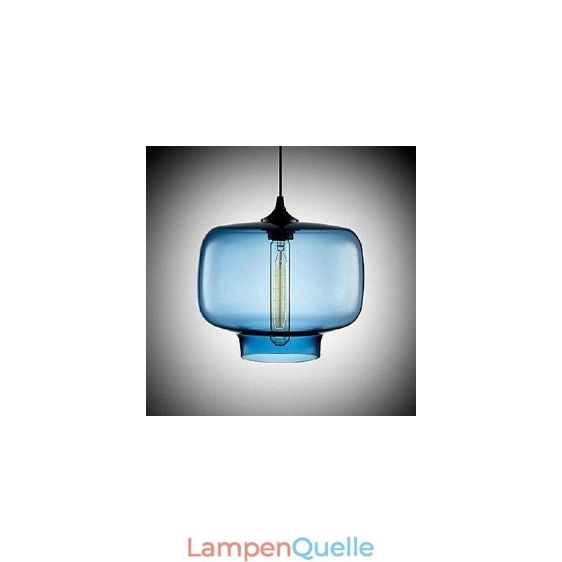 Flaschendesign-Anhänger 1 Licht Prägnante Eisenmalerei
