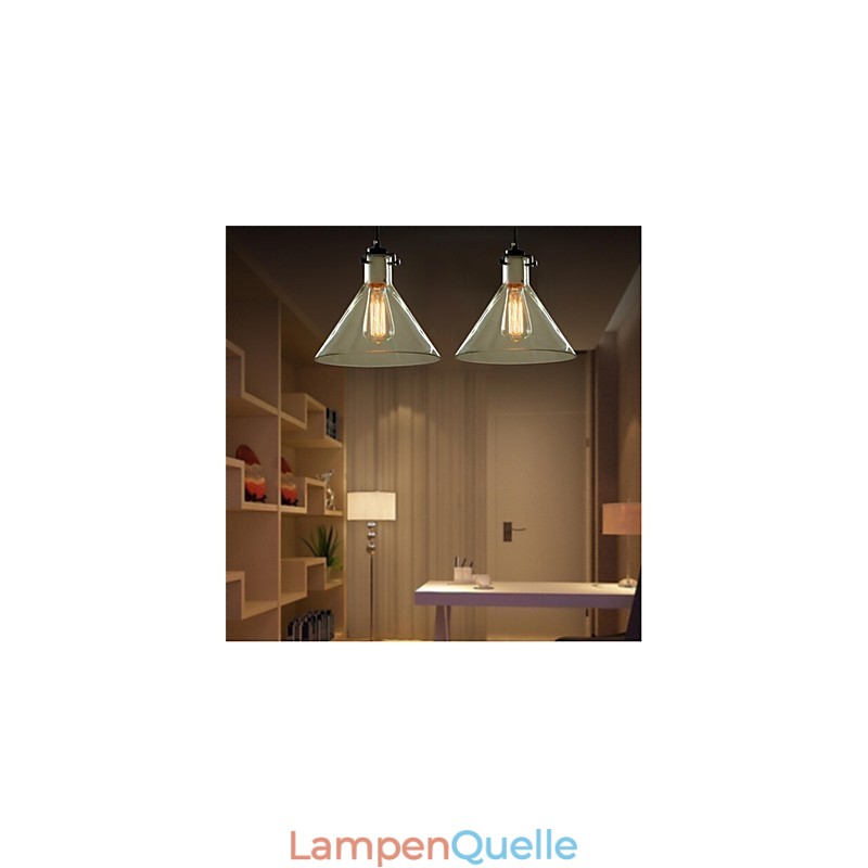 Amerikanischen Stil Retro Kreative Single Head Glas lampe die Nordic Cafe