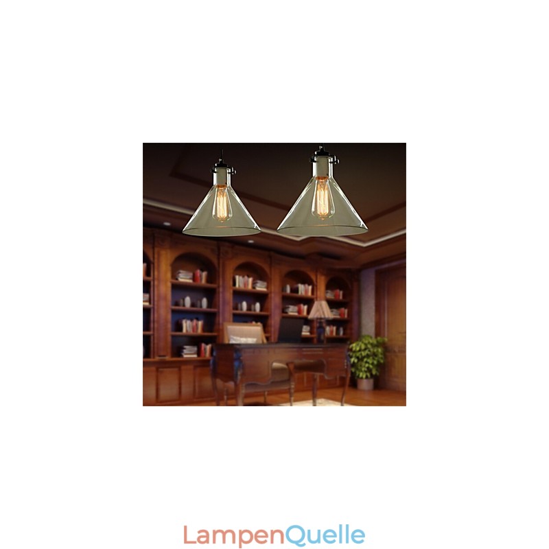 Amerikanischen Stil Retro Kreative Single Head Glas lampe die Nordic Cafe